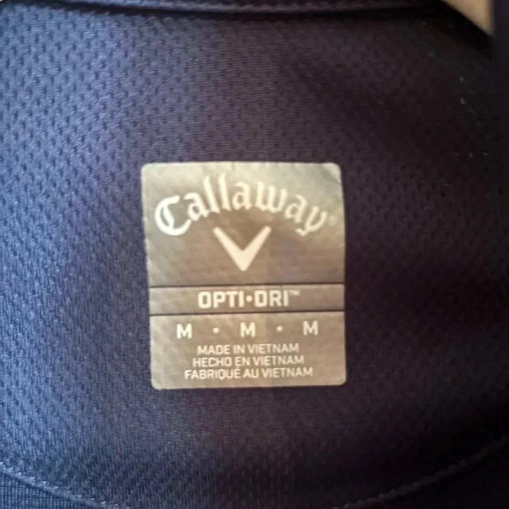 Callaway Golf Pullover 1/4 zip Men's Medium Athletic Athleisure